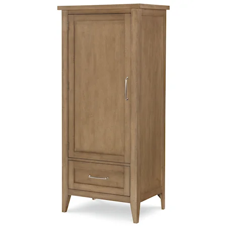 Pantry Cabinet with Wine Storage Rack